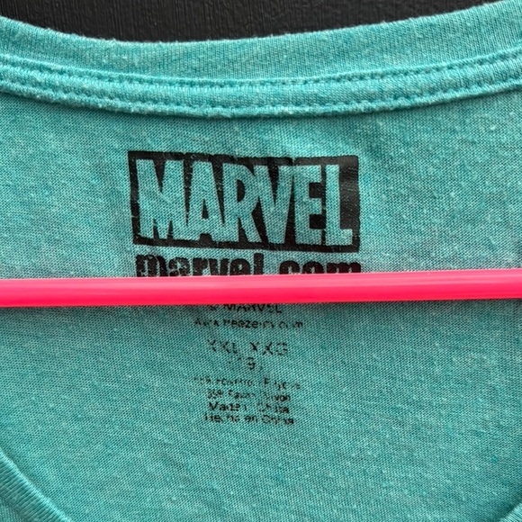Marvel Turquoise Superheroes Tee - Picture 4 of 4